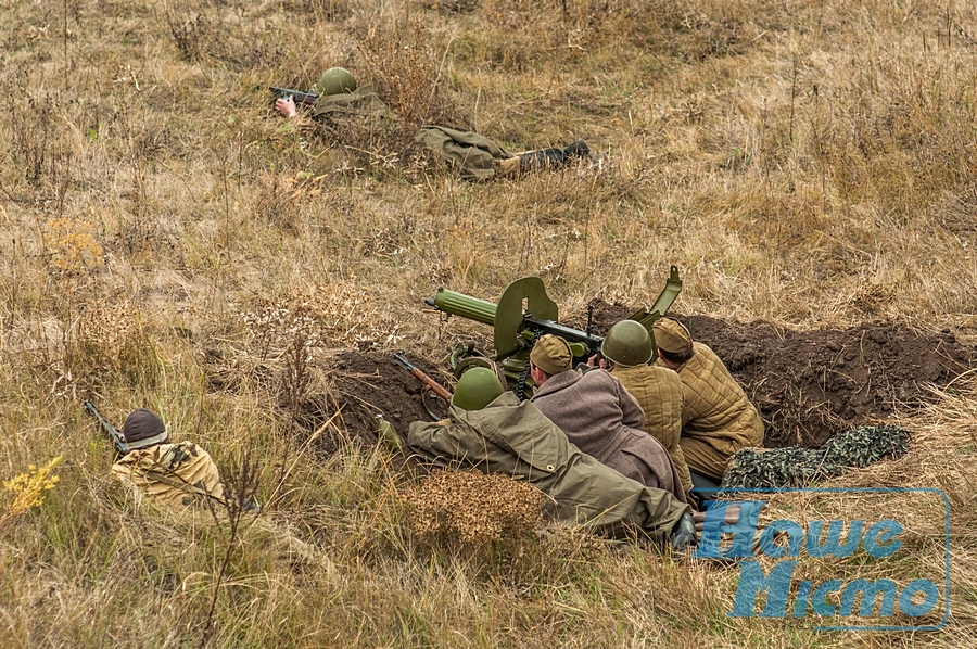 Военная реконструкция в Днепре. Новости Днепра сегодня