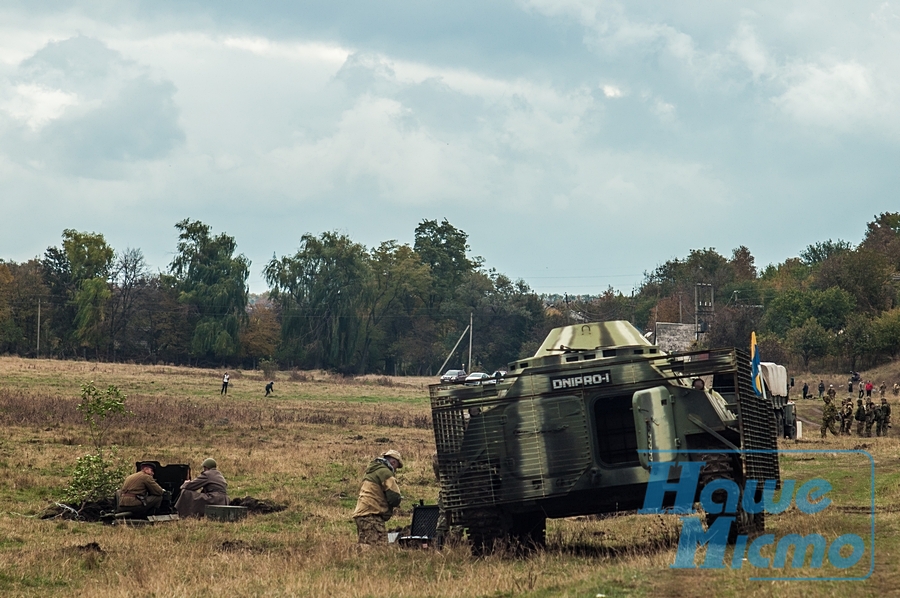 Военная реконструкция в Днепре. Новости Днепра сегодня