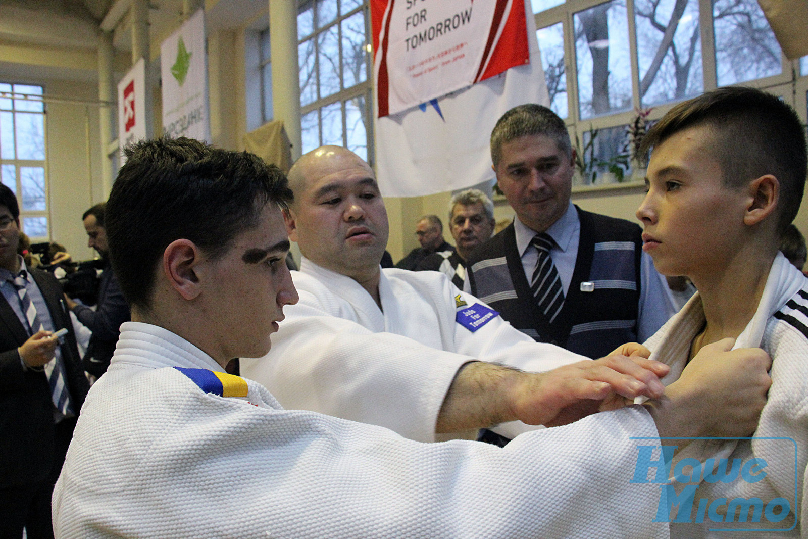 Днепровские дзюдоисты раскрыли секрет японского чемпиона. Новости Днепра