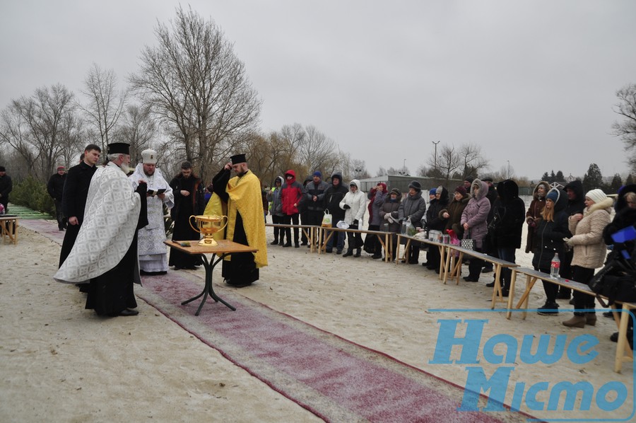 Крещенские купания в Днепре. Нововсти Днепра