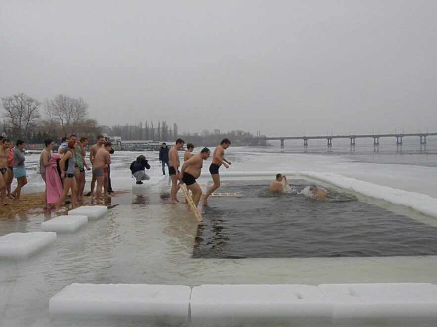 Офіційні локації купання на Водохреще в Дніпрі. новости Днепра