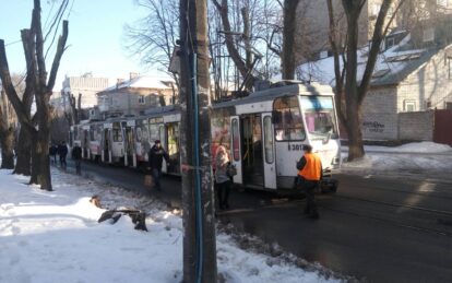 В Днепре трамваи изменили свой маршрут. Новости Днепра.