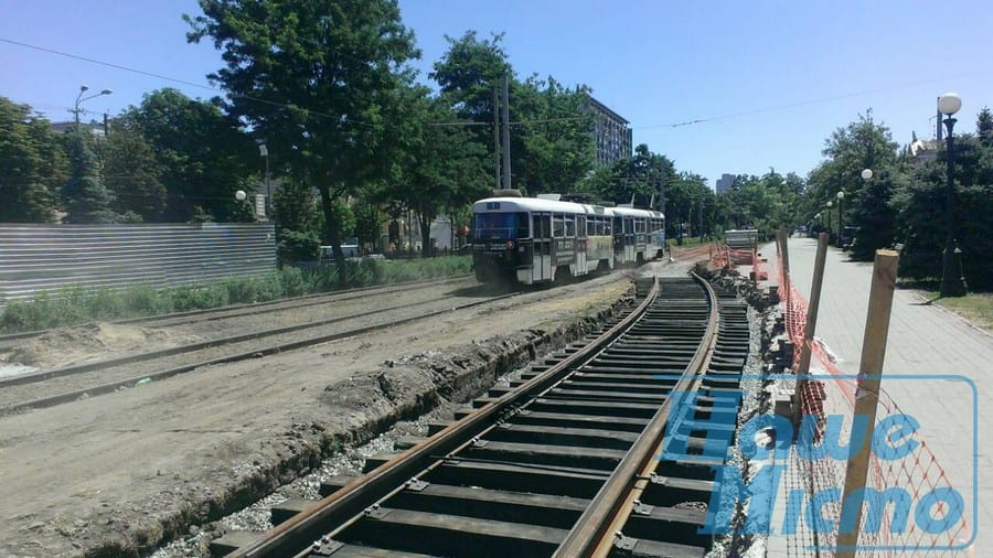 В Днепре из-за метро переносят первый трамвай. новости Днепра