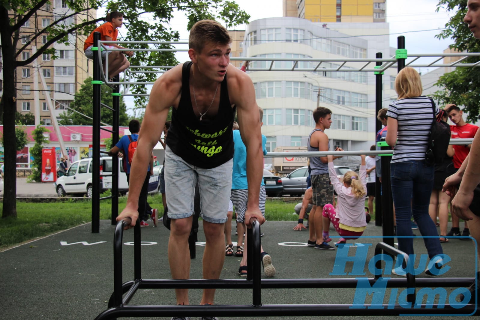 В Днепре открыли уникальную площадку для занятий Workout (Фото). Новости Днепра