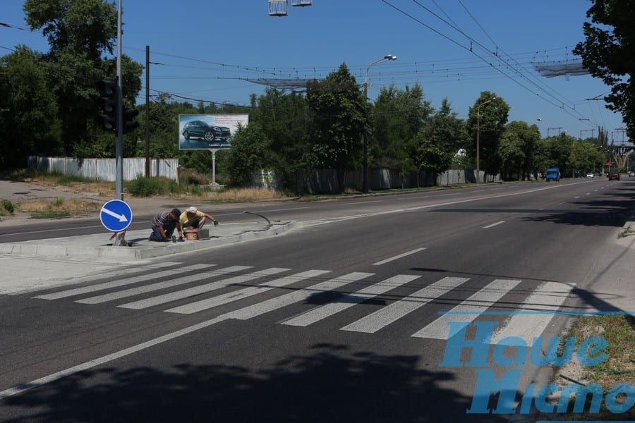 На опасном участке в Днепре устанавливают светофор. Новости Днепра