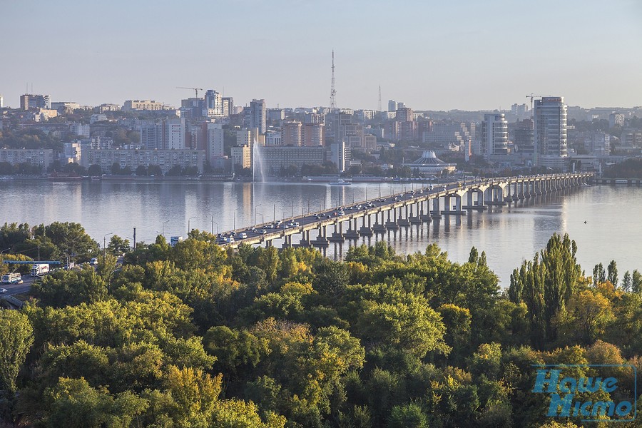 Контрастный Днепр: красивый вид бурлящего города. Новости Днепра