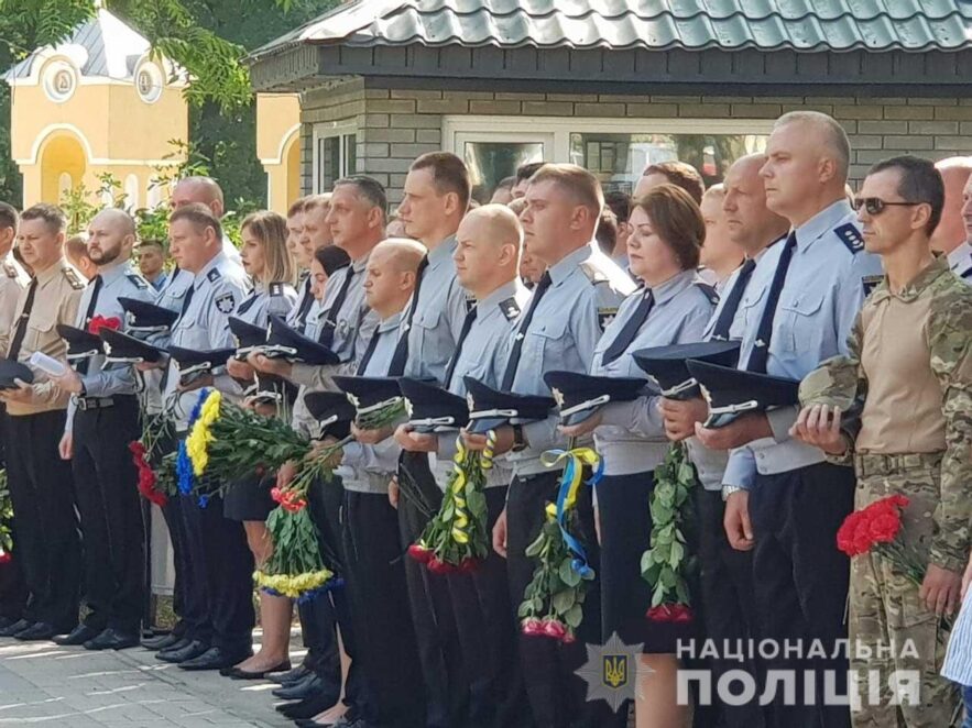 Главный полицейский Днепропетровщины обратился к погибшим коллегам. новости Днепра