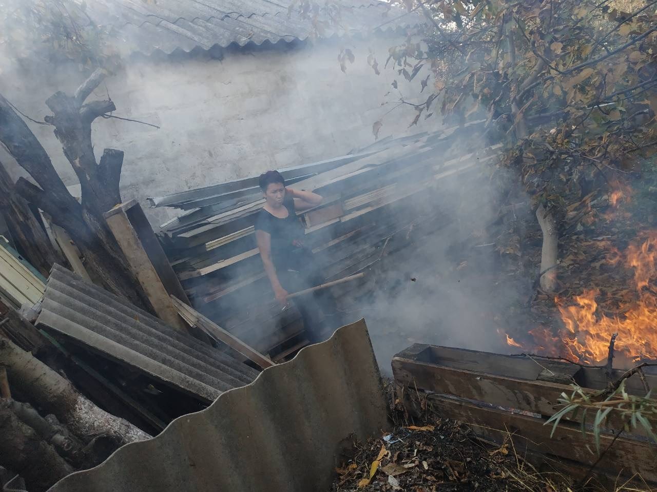 В Днепре за поджигателями костров наблюдают дроны (Видео). Новости Днепра