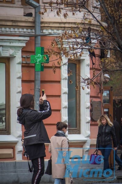 В Днепре деревья начали носить лифчики. Новости Днепра