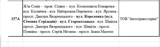 Завтра перекроют центр Днепра: как будет ходить транспорт. Новости Днепра