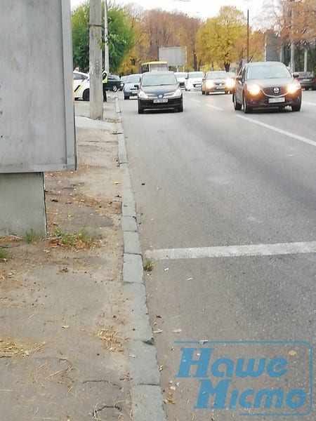 ДТП в Днепре: на Телевизионной столкнулись легковушки (Фото). Новости Днепра