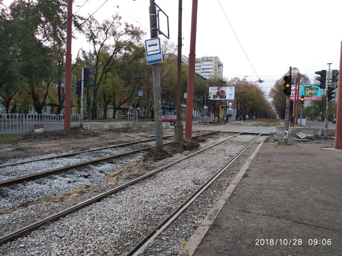 Реконструкция ул. Рабочей: троллейбусы в Днепре опять изменят маршрут. Новости Днепра