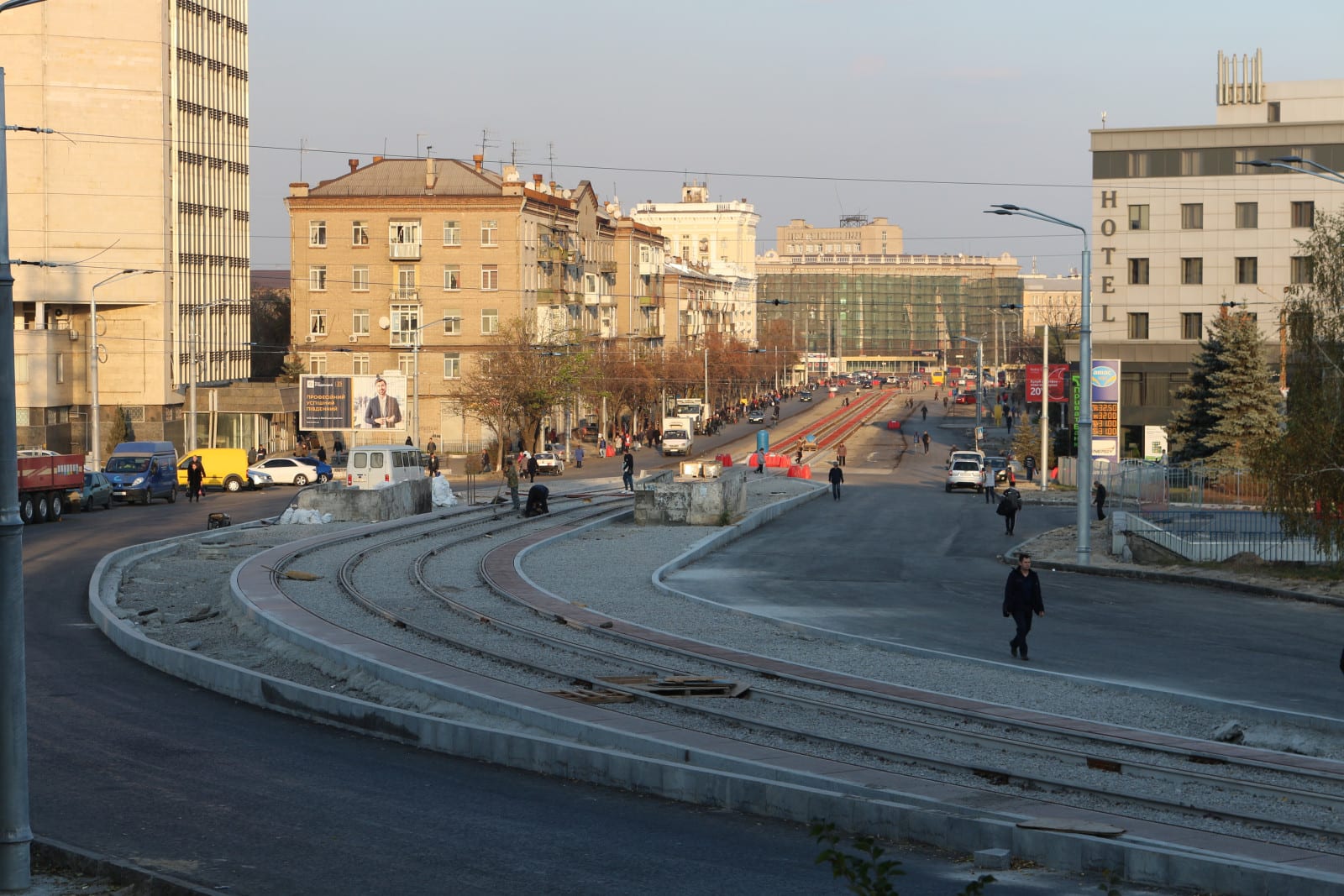 Стала известна предварительная дата открытия ул. Курчатова в Днепре. Новости Днепра