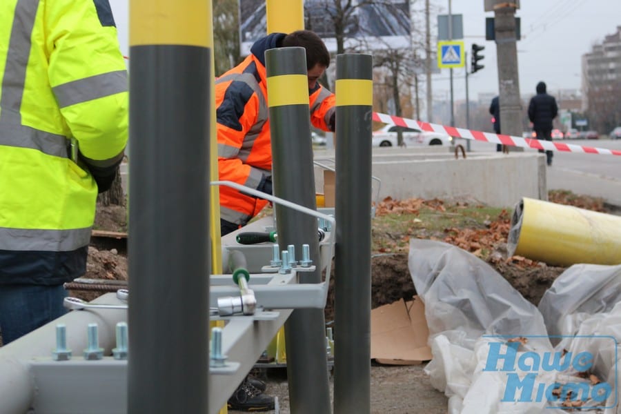 В Днепре на ж\м Победа появятся еще 5 новеньких остановок (фото). Новости Днепра