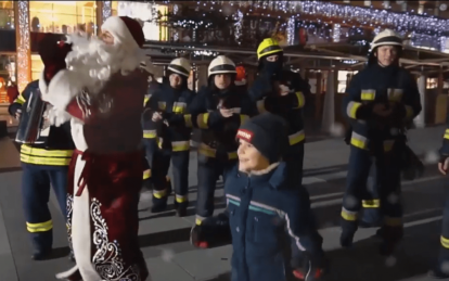 Спасатели Днепра на праздник Николая зажгли не по-детски(Видео, фото). Новости Днепра