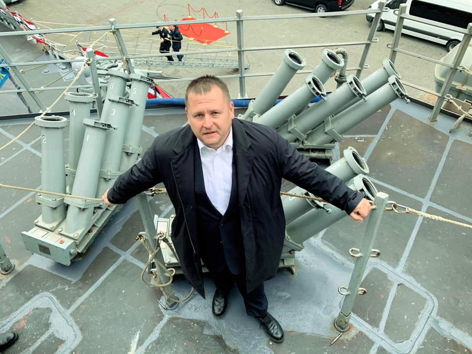 "Срочно прервал свою командировку", - мэр Днепра побывал на борту ракетного эсминца США. Новости Днепра