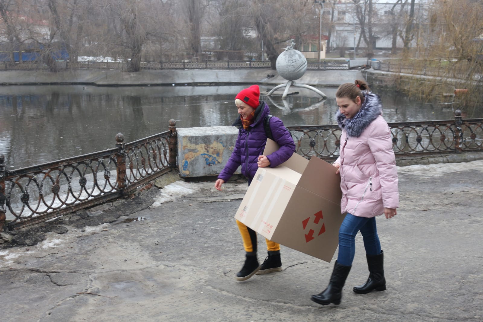 В Днепре волонтеры с боем забрали искалеченного лебедя с парка Глобы. Новости Днепра