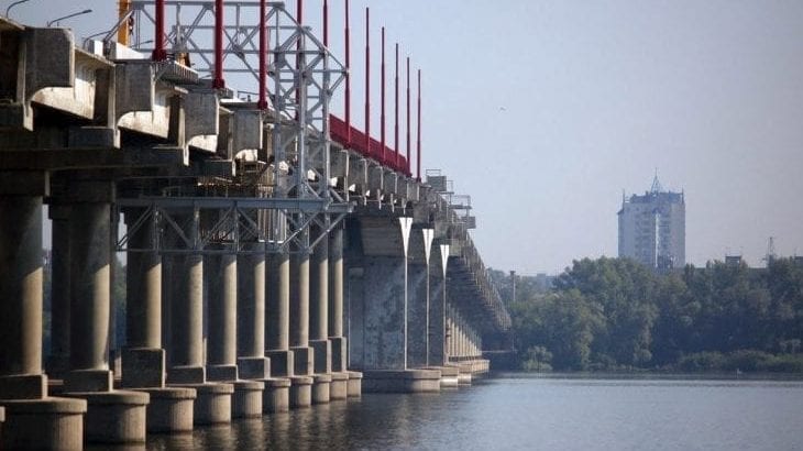 В Днепре до Дня города перекрывают движение по Новому мосту для всех. Новости Днепра