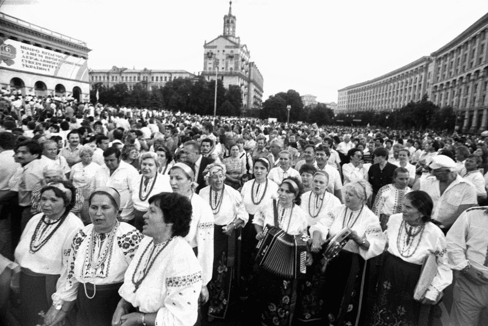 День Независимости Украины: как впервые отмечали праздник (Уникальные фото). Новости Днепра