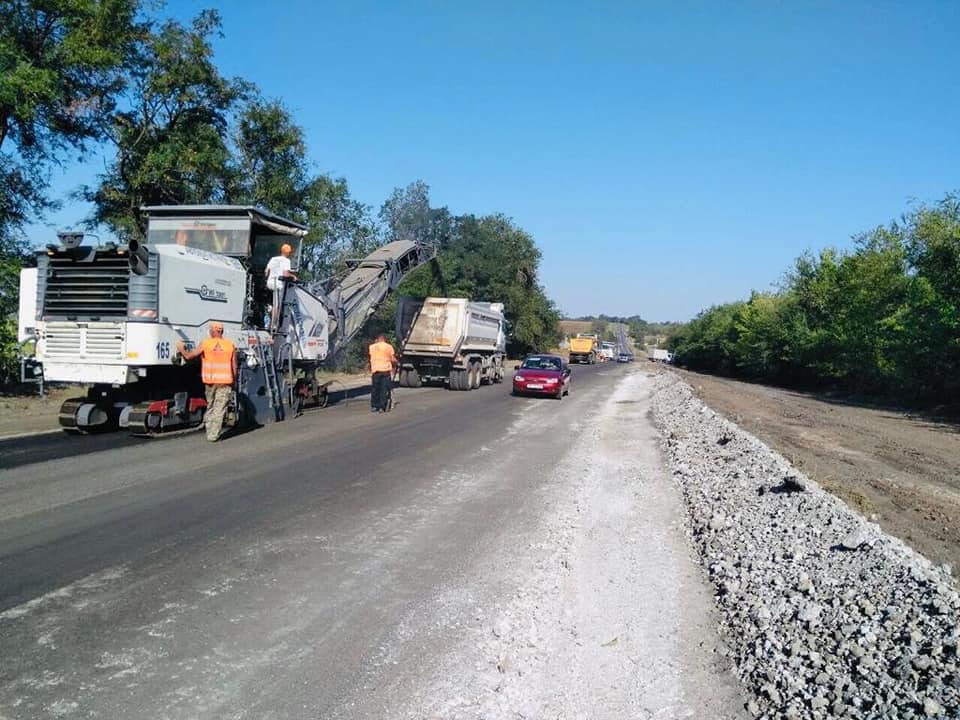 Трасса Днепр-Кривой Рог: все работы возобновились (Фото). Новости Днепра