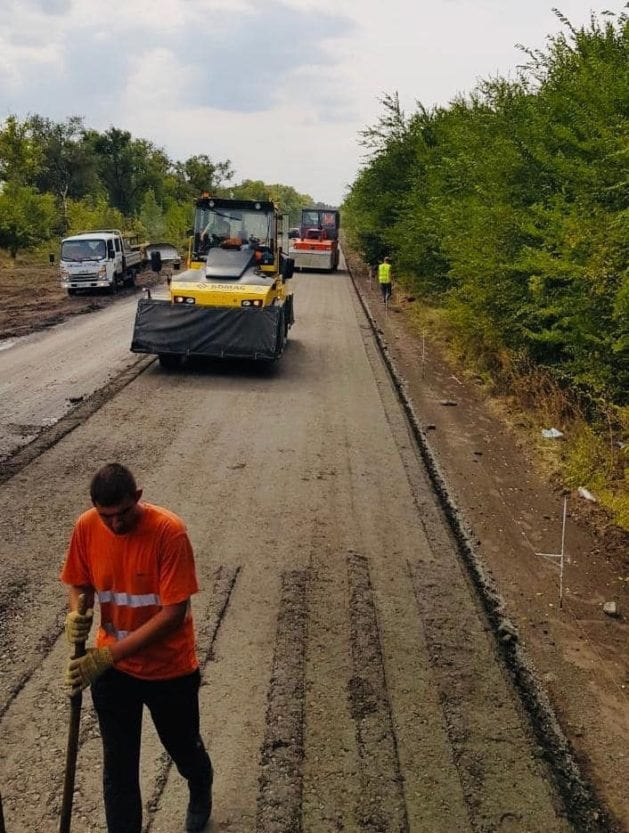 Трасса Днепр-Кривой Рог: все работы возобновились (Фото). Новости Днепра