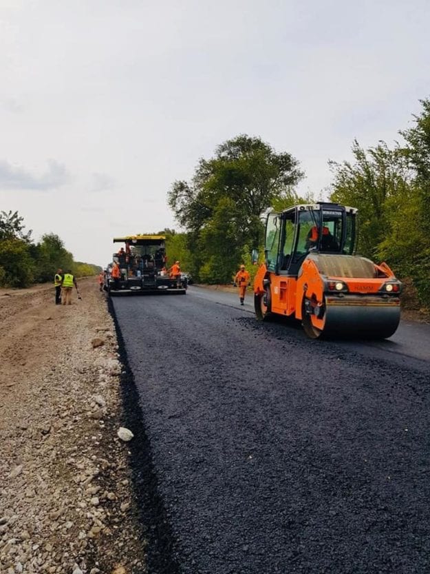 Трасса Днепр-Кривой Рог: все работы возобновились (Фото). Новости Днепра