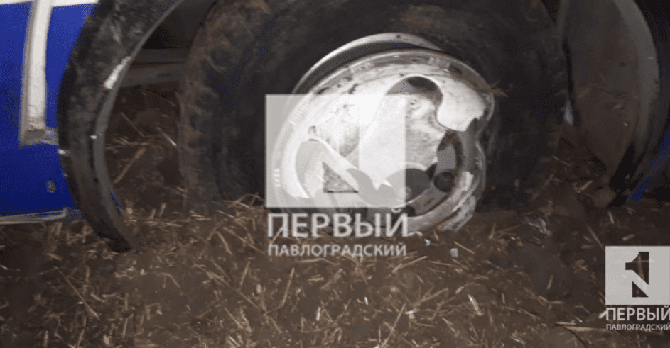 Под Днепром произошла авария: рейсовый автобус выбросило в кювет. Новости Днепра