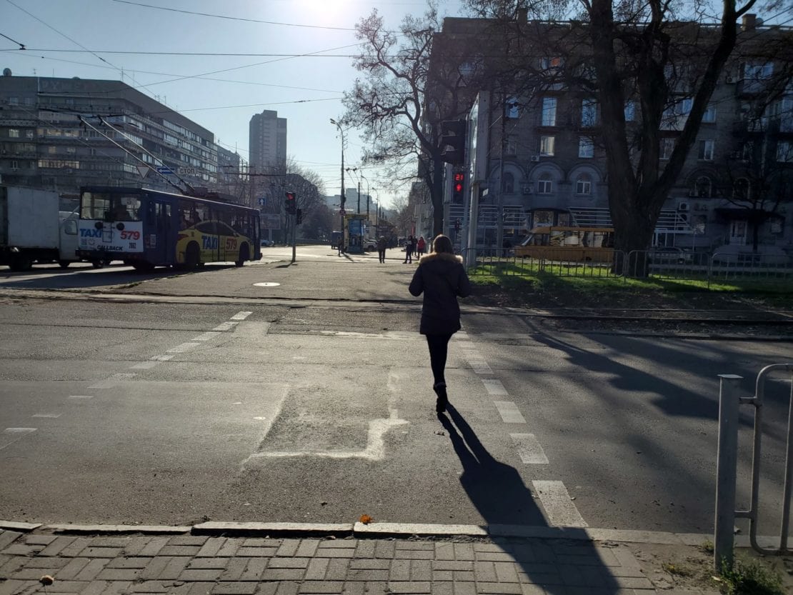 В центре Днепра полиция останавливала пешеходов. Новости Днепра