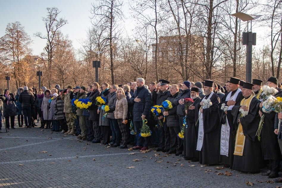 В Днепре отмечают День Достоинства и Свободы. Новости Днепра