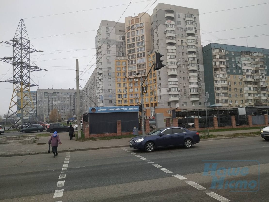 В Днепре на Донецком шоссе не работают светофоры. Новости Днепра