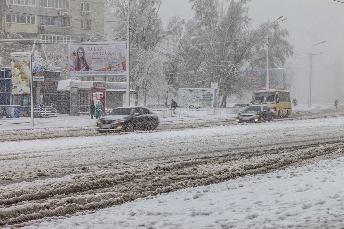 В Днепре готовятся к снегопадам. Новости Днепра