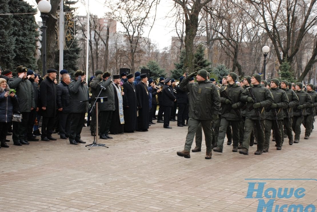 В Днепре около сотни военных приняли присягу. Новости Днепра