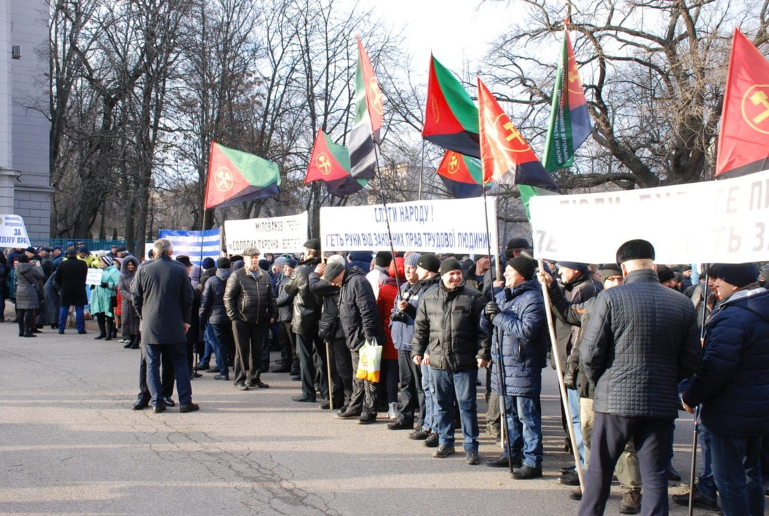 Митинг против «переезда» противотуберкулезных диспансеров в Днепр