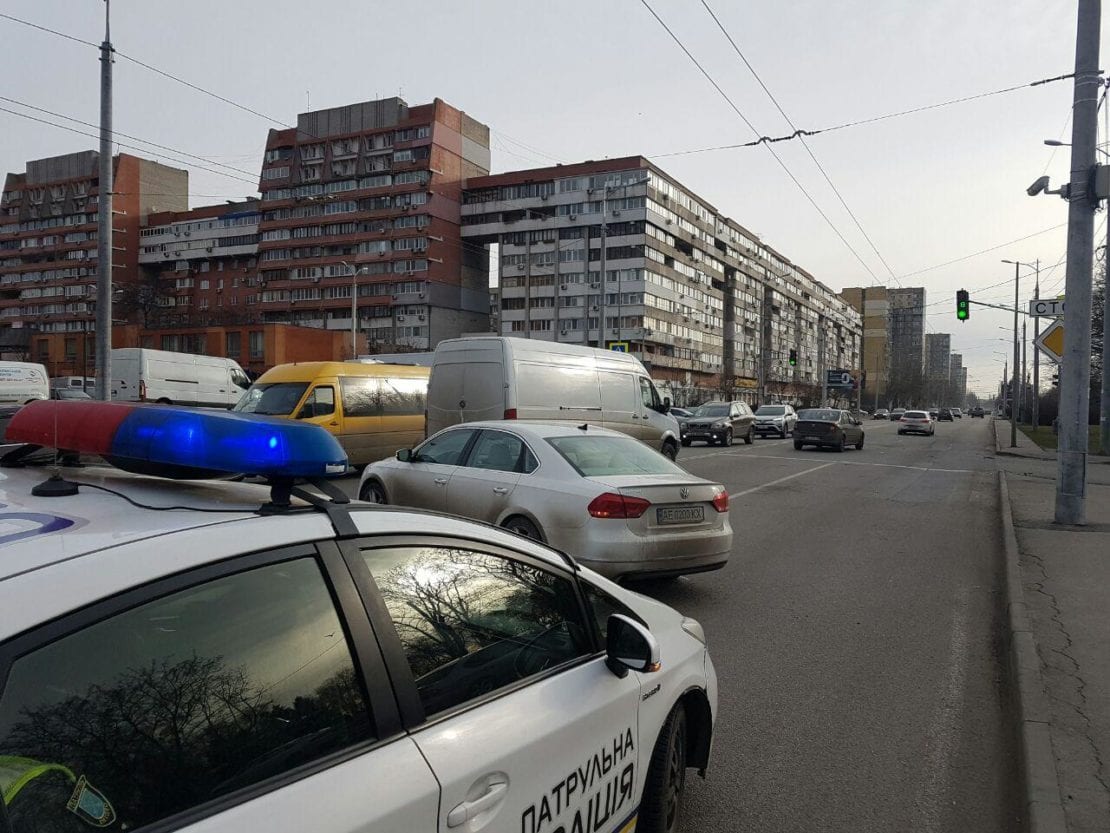 В Днепре серьезное ДТП возле "Вавилона". Новости Днепра