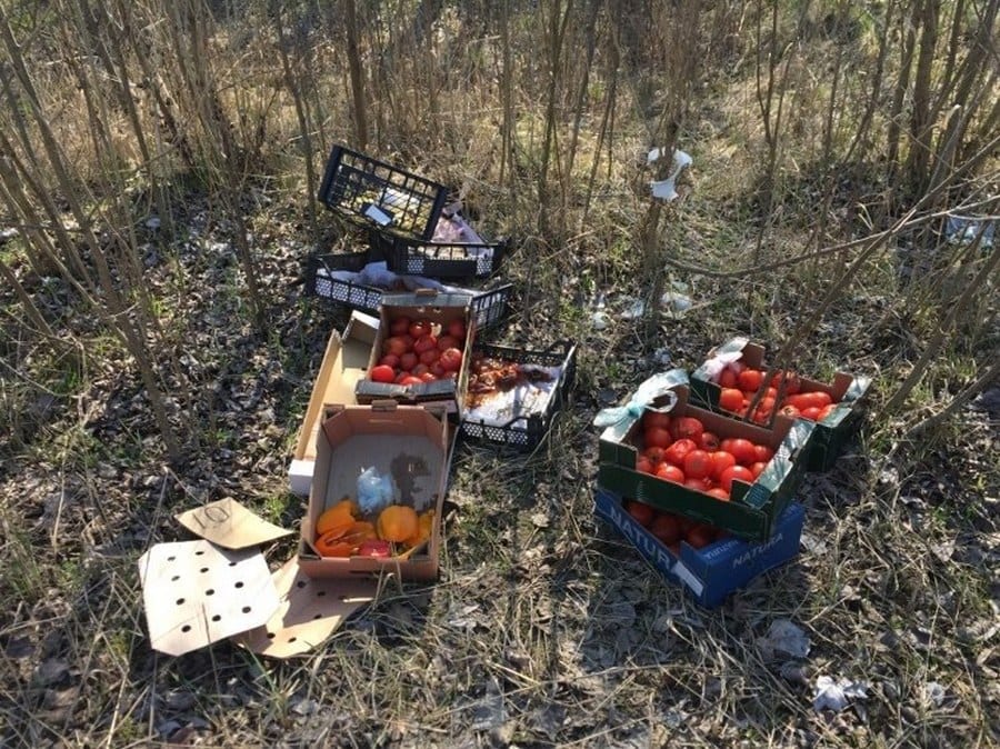 В Днепре торгаши превратили обочину в свалку. Новости Днепра