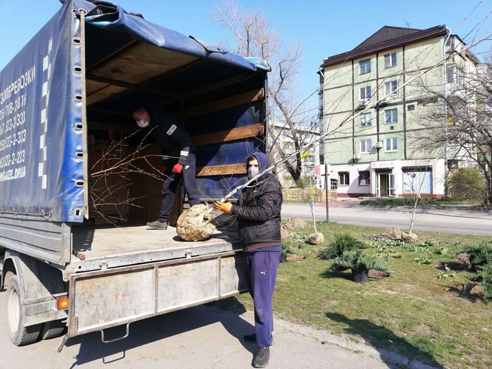 В Днепре появилась аллея памяти Саши Усачева. Новости Днепра