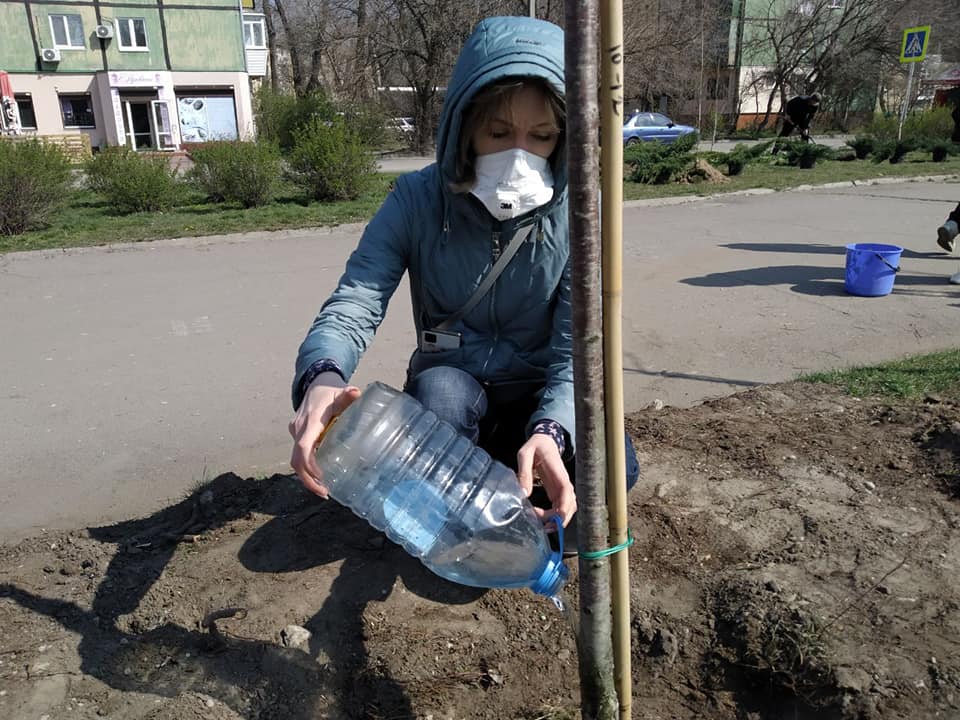 В Днепре появилась аллея памяти Саши Усачева. Новости Днепра