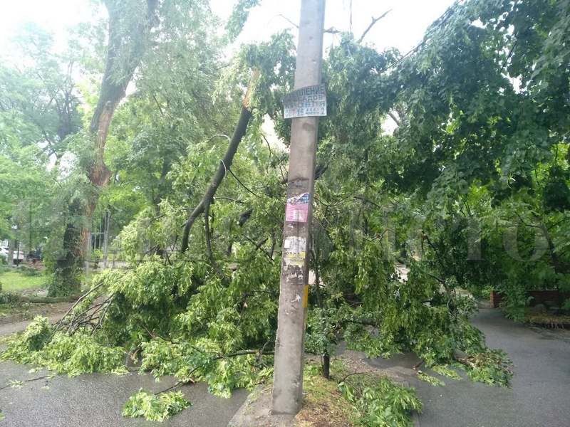 В Днепре разбушевалась стихия. Новости Днепра