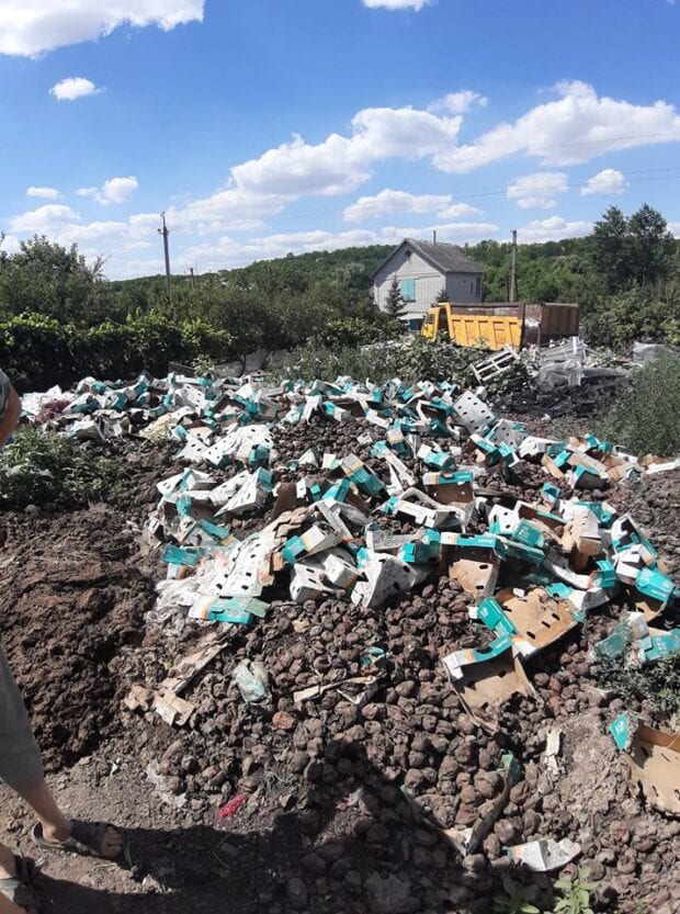 В Днепре житель частного сектора устроил полигон рядом с домом