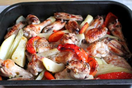 Жаркое с курицей и овощами в духовке: легкий рецепт