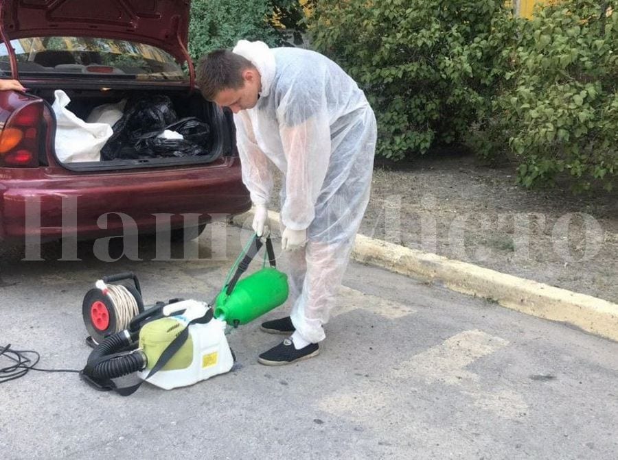 В Днепре многоэтажные дома обрабатывают от вредителей