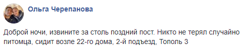 В Днепре на Тополе кто-то потерял жуткого мохнатого зверя (Фото)