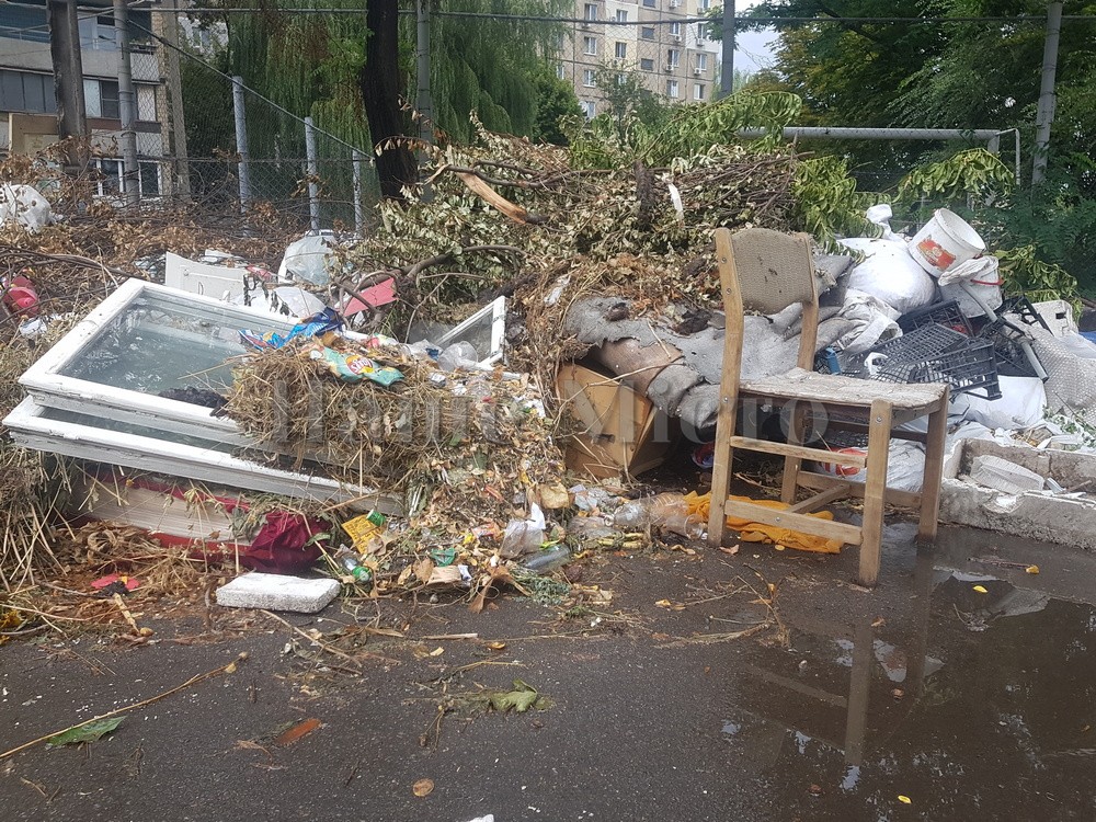 В Индустриальном районе ликвидировали стихийную свалку