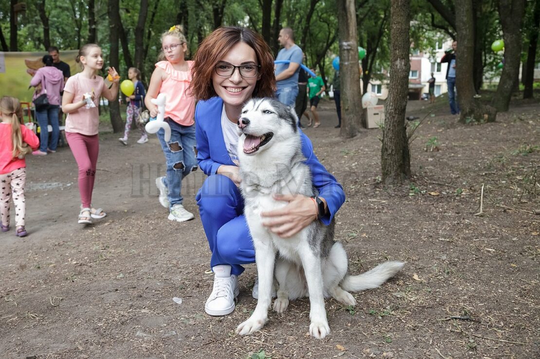 На Соколе появилась площадка для выгула собак. Новости Днепра