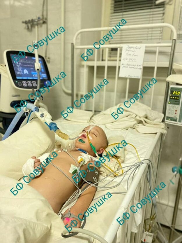 В Днепре врачи спасают маленького Данечку. Новости Днепра