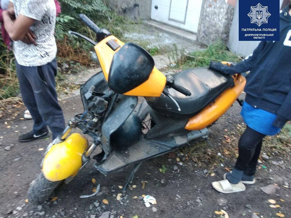 В Днепре обнаружили банду подростков, воровавших мопеды. Новости Днепра