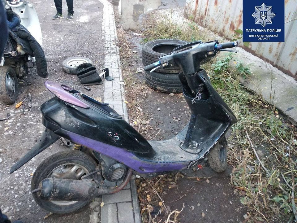 В Днепре обнаружили банду подростков, воровавших мопеды. Новости Днепра