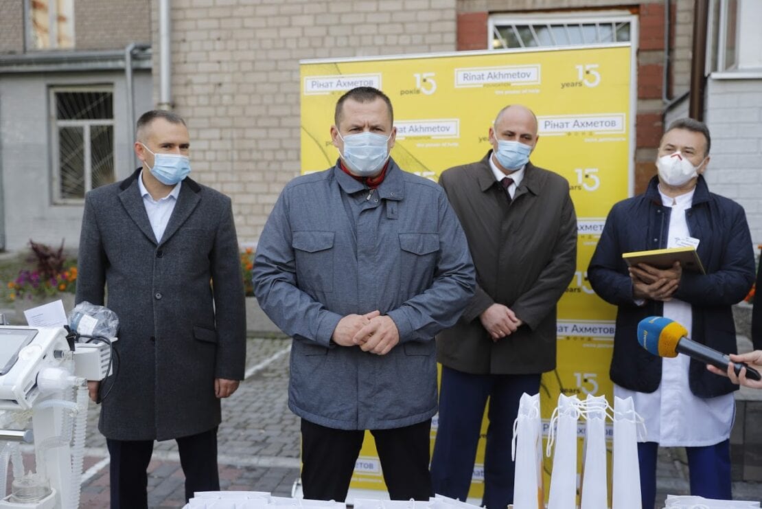 Борис Філатов: «Соціально відповідальні бізнесмени об‘єдналися перед обличчям епідемії»