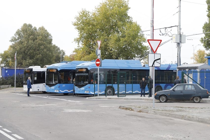 Дніпро будується з любов’ю: результати першого місяця роботи електробусів на тролейбусному маршруті №6