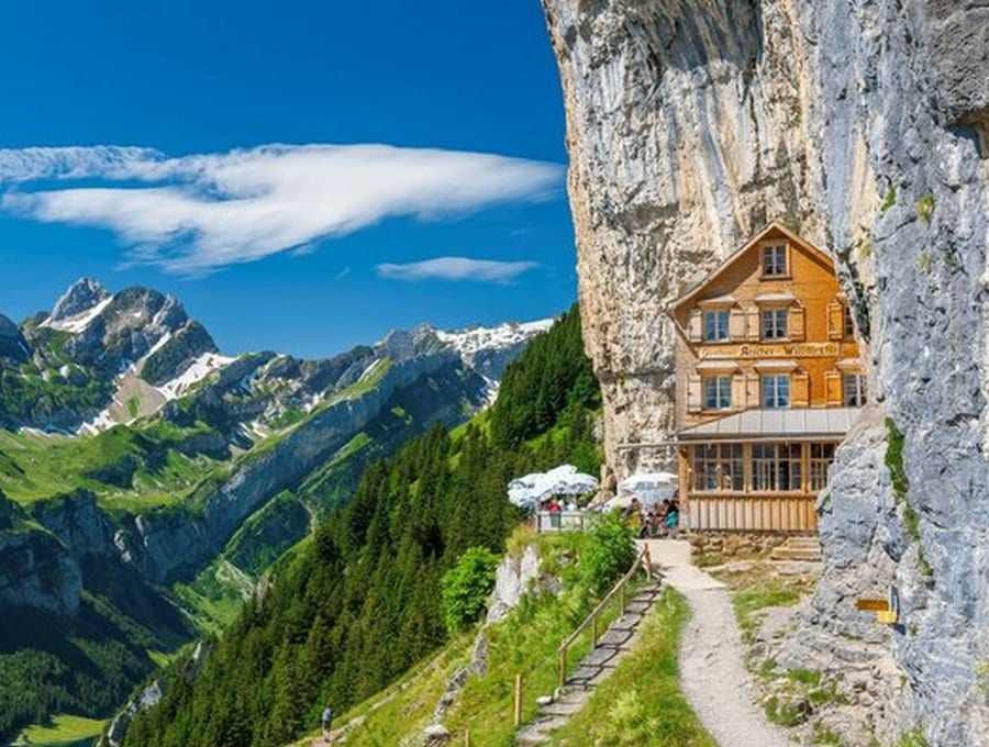 Яндекс Aescher отель в Appenzellerland, Швейцария